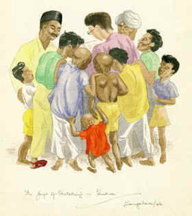 Sketching in India by Harry Turner, 1946