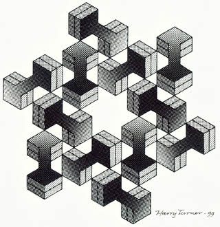 Impossible object design by Harry Turner