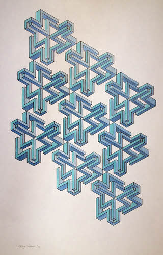 Impossible object design by Harry Turner