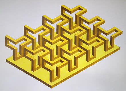 Impossible object design by Harry Turner