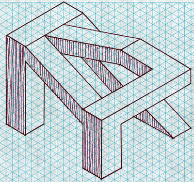 Impossible object design by Harry Turner