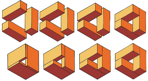 Impossible object design by Harry Turner