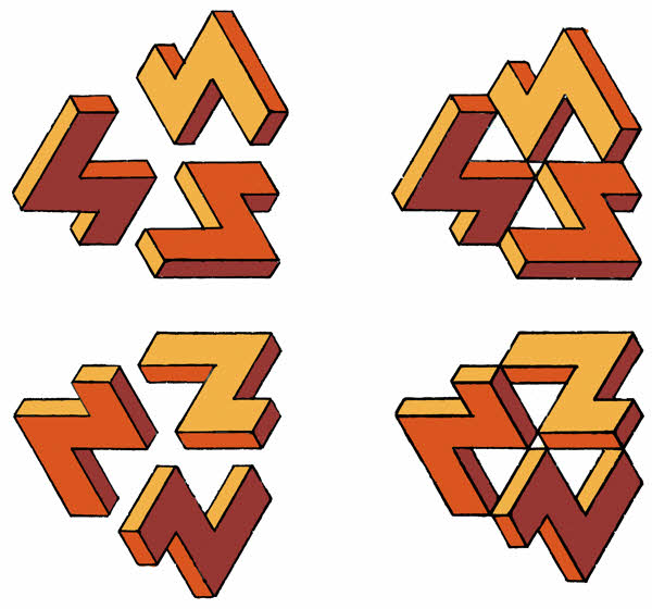 Impossible object design by Harry Turner