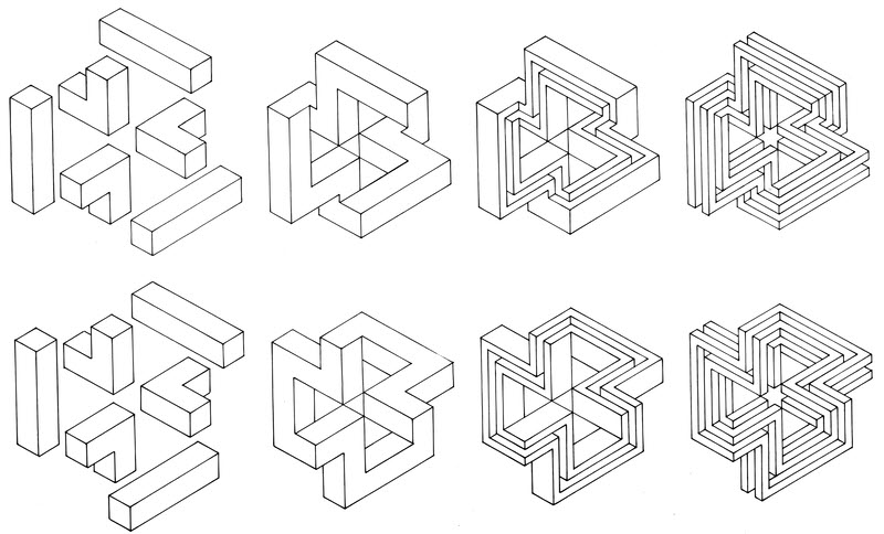 Impossible object design by Harry Turner
