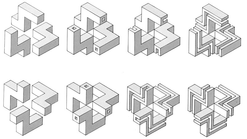 Impossible object design by Harry Turner