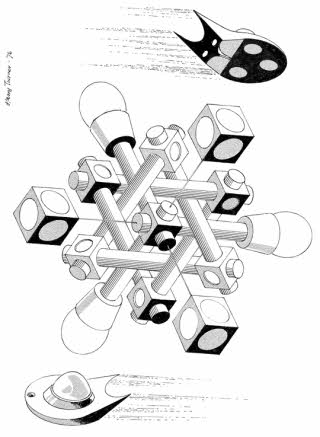 Interdimensional Traffic Control by Harry Turner, 1976