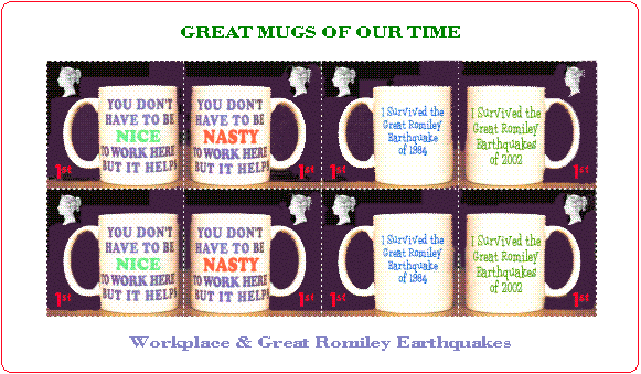 Mug Miniature Sheet