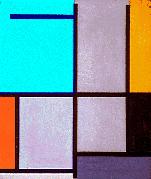 after Composition by Piet Mondrian [1921]