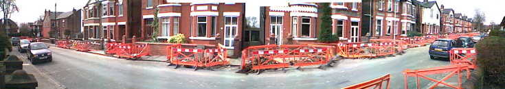 Carlton Avenue dug up