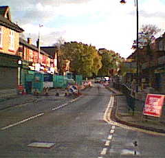 Road works, 24th October