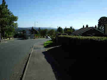The hills to the south of Romiley