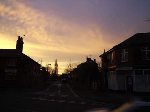 Red sky in the morning 2006/11/30