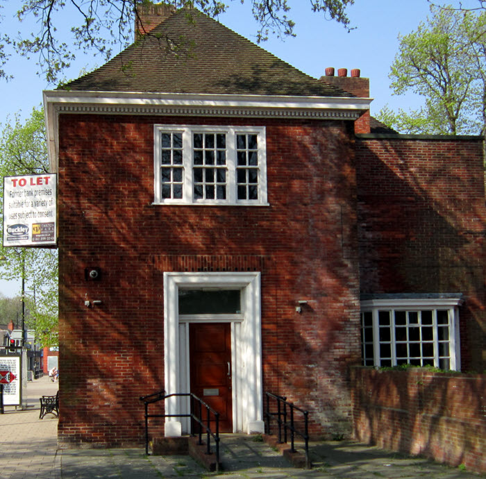 The former NatWest bank branch in Romiley, 2019