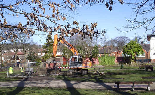 Digging up the park 2008/02/19