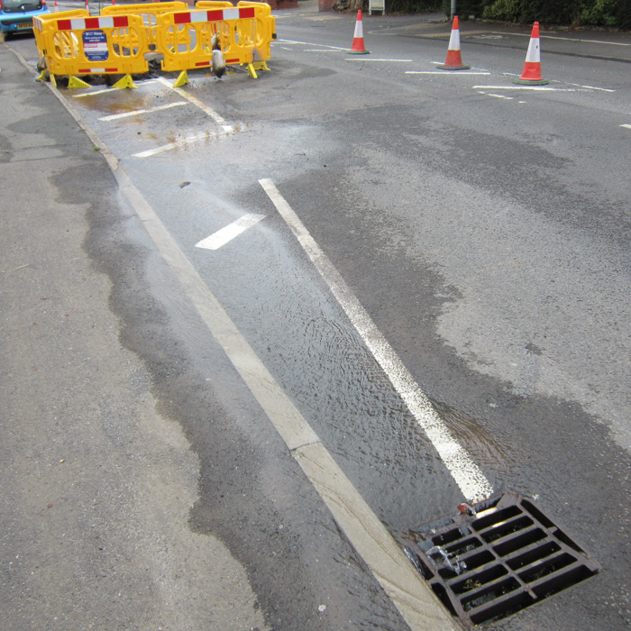 Romiley's new lake, July 2022