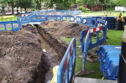 The trenches in the park 2007/07/14