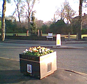 New bollard and planter