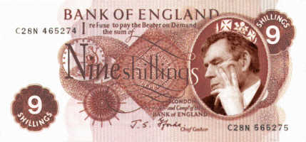 As genuine as a 9 bob note or 'Have you got change of a Gordon?'