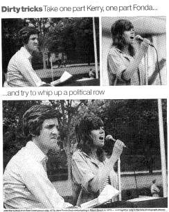 Kerry with Hanoi Jane