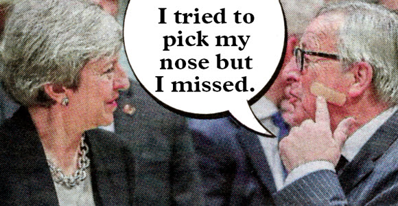 misdirected nose pick