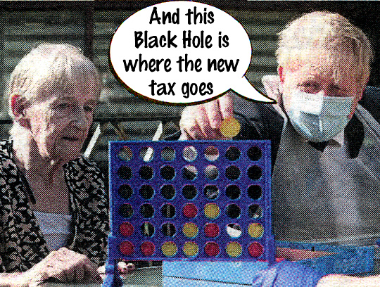 Boris Johnson explains taxes