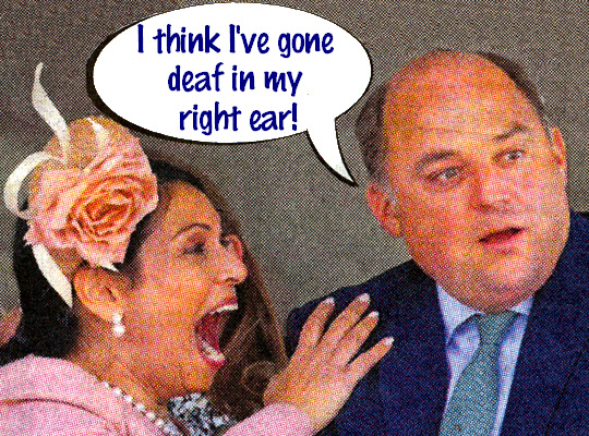 Pritti Patel at full volume