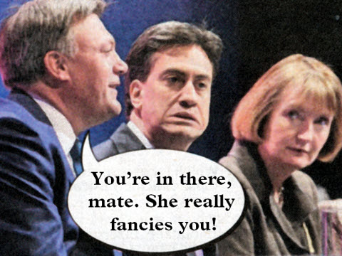 You're in there, mate. She really fancies you!