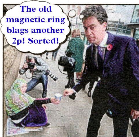 Magnetic ring blags another 2p! Sorted!
