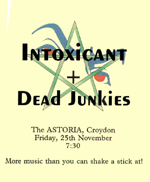 Intox/DJs at Croydon Poster